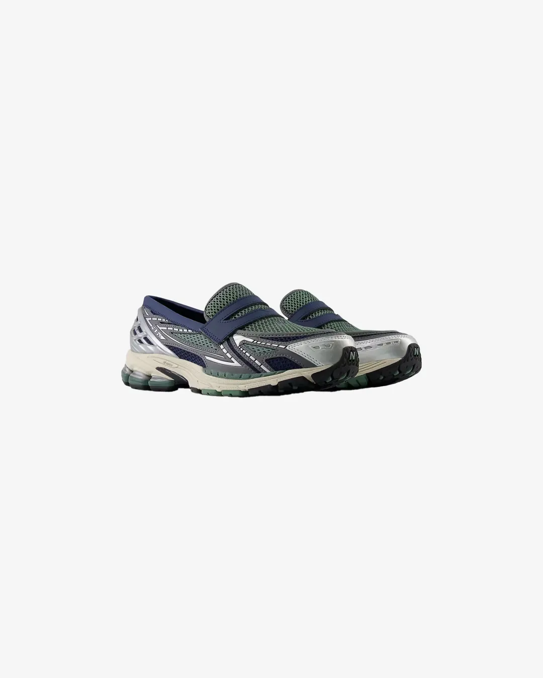 New Balance 1906L Loafers Series Dark Juniper Navy/Silver Metallic Sneakers