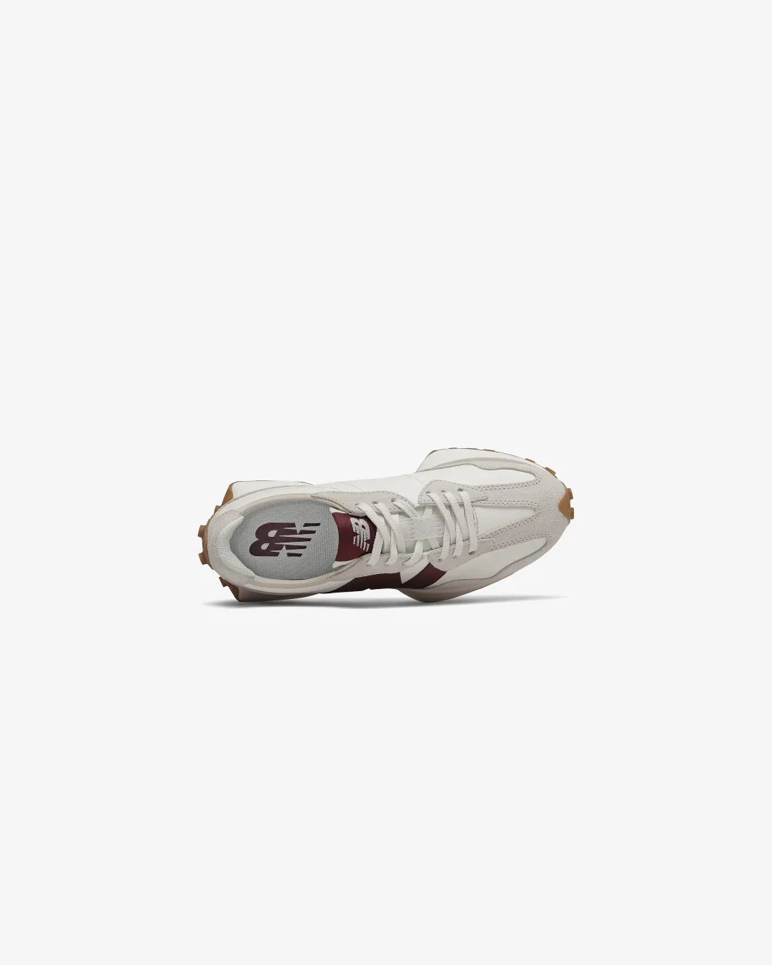 New Balance 327 Moonbeam Classic Burgundy Sneakers
