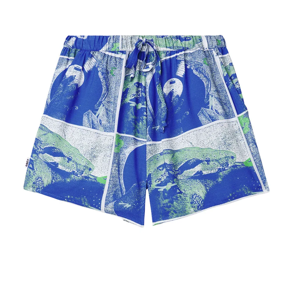 OBEY ATOLL SHORT // BLUE MULTI