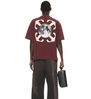 Off-White Moon Arrow Skate (Maroon)