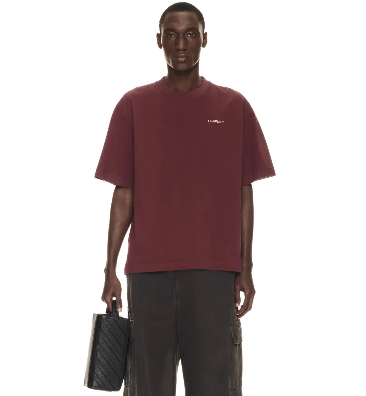 Off-White Moon Arrow Skate (Maroon)