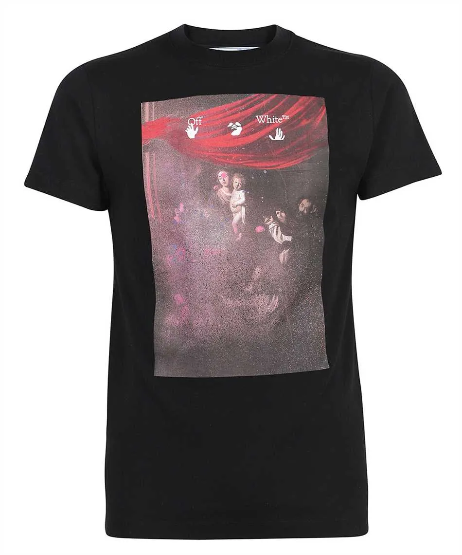 Off-White Sprayed Caravaggio T-shirt (Black)