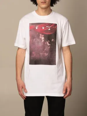 OFF-WHITE Sprayed Caravaggio T-shirt (White)