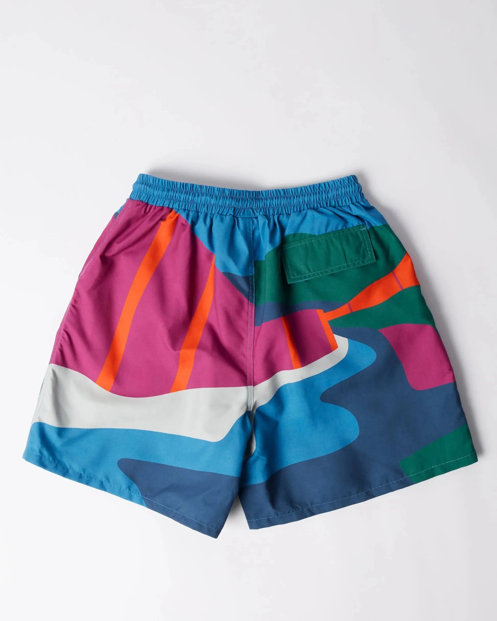 Parra The Festival Fence Swim Short // Blue