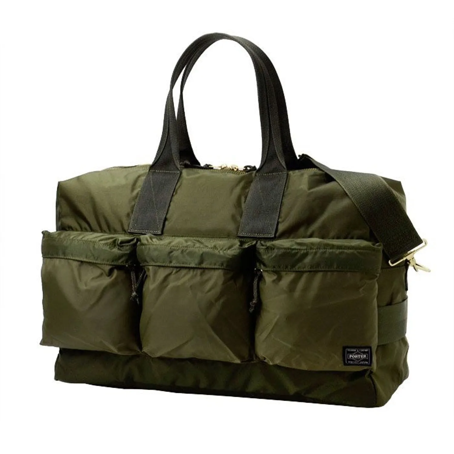 Porter Force 2Way Duffle Bag Olive Drab