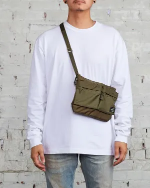 Porter Force Shoulder Bag Olive Drab