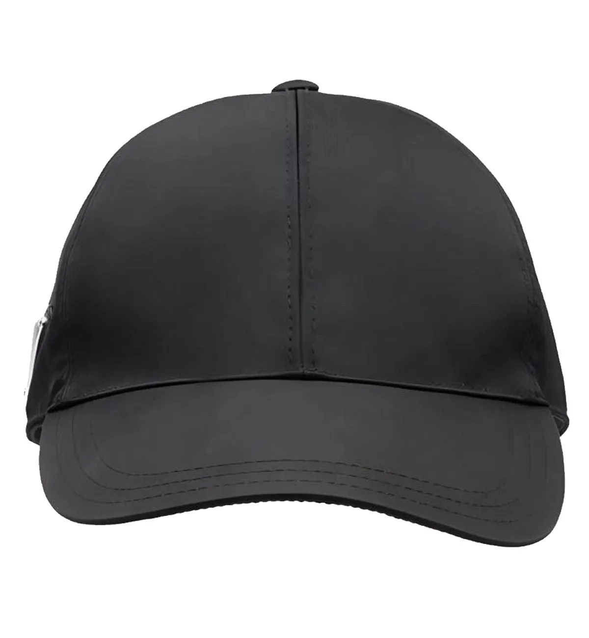 Prada Black Nylon Baseball Cap