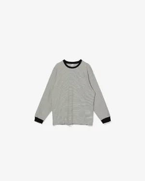 Quality Stripe 'White' Longsleeve