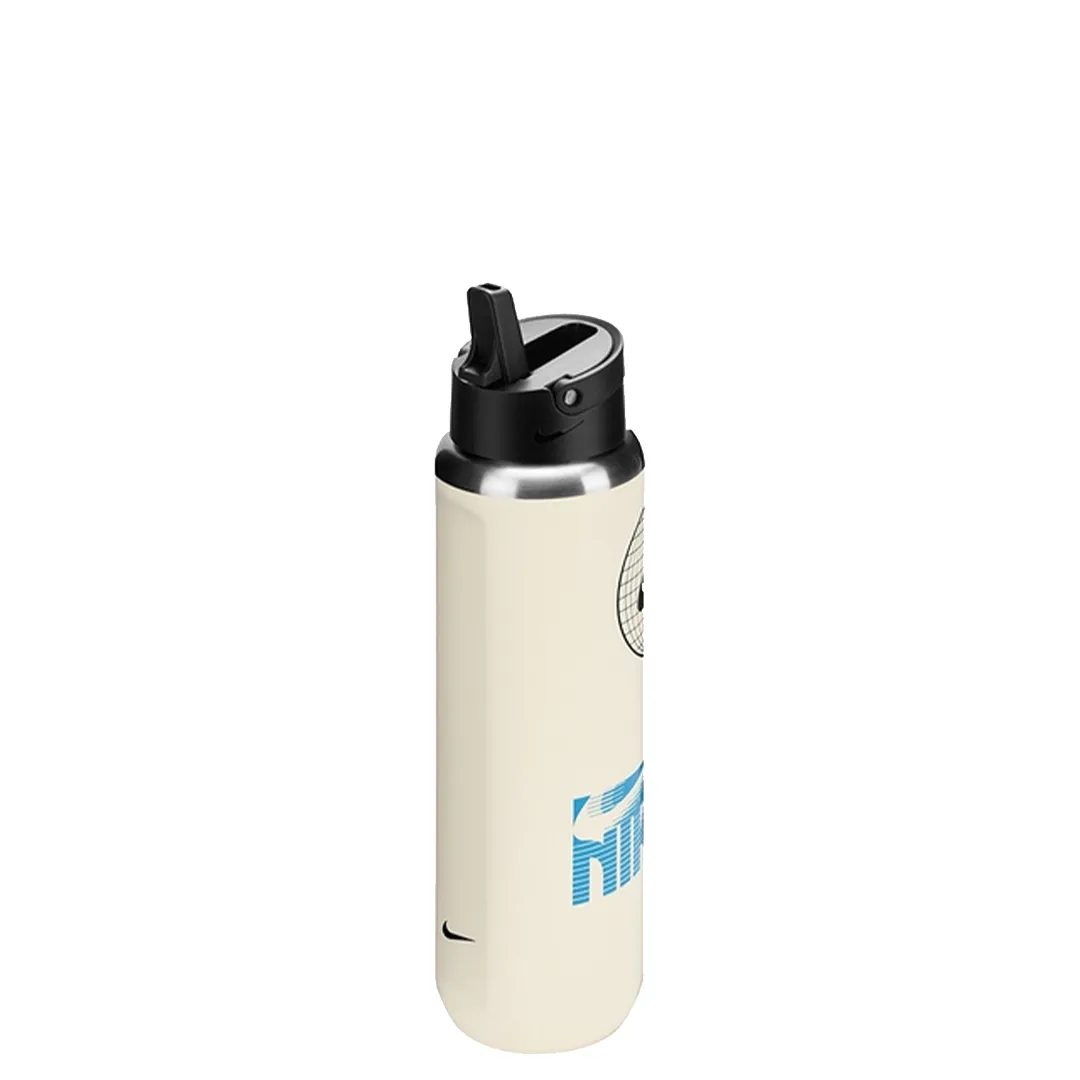 RECHARGE STAINLESS STEEL STRAW BOTTLE 24 OZ GRAPHIC COCONUT MILK