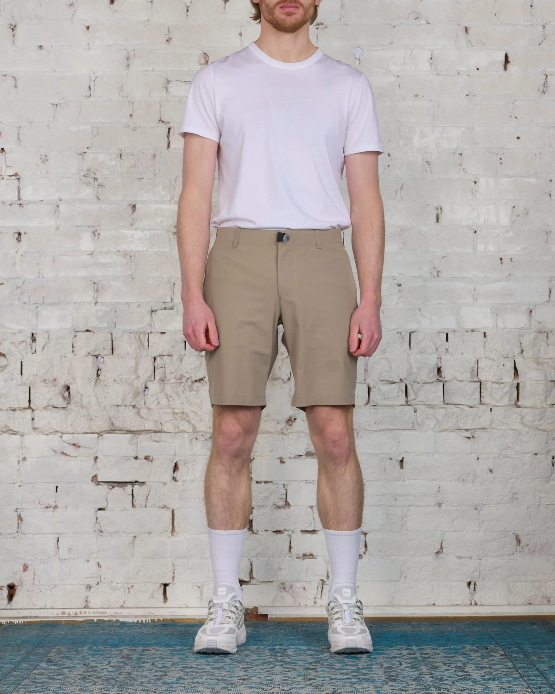Reigning Champ Primeflex Coach's Short Sand