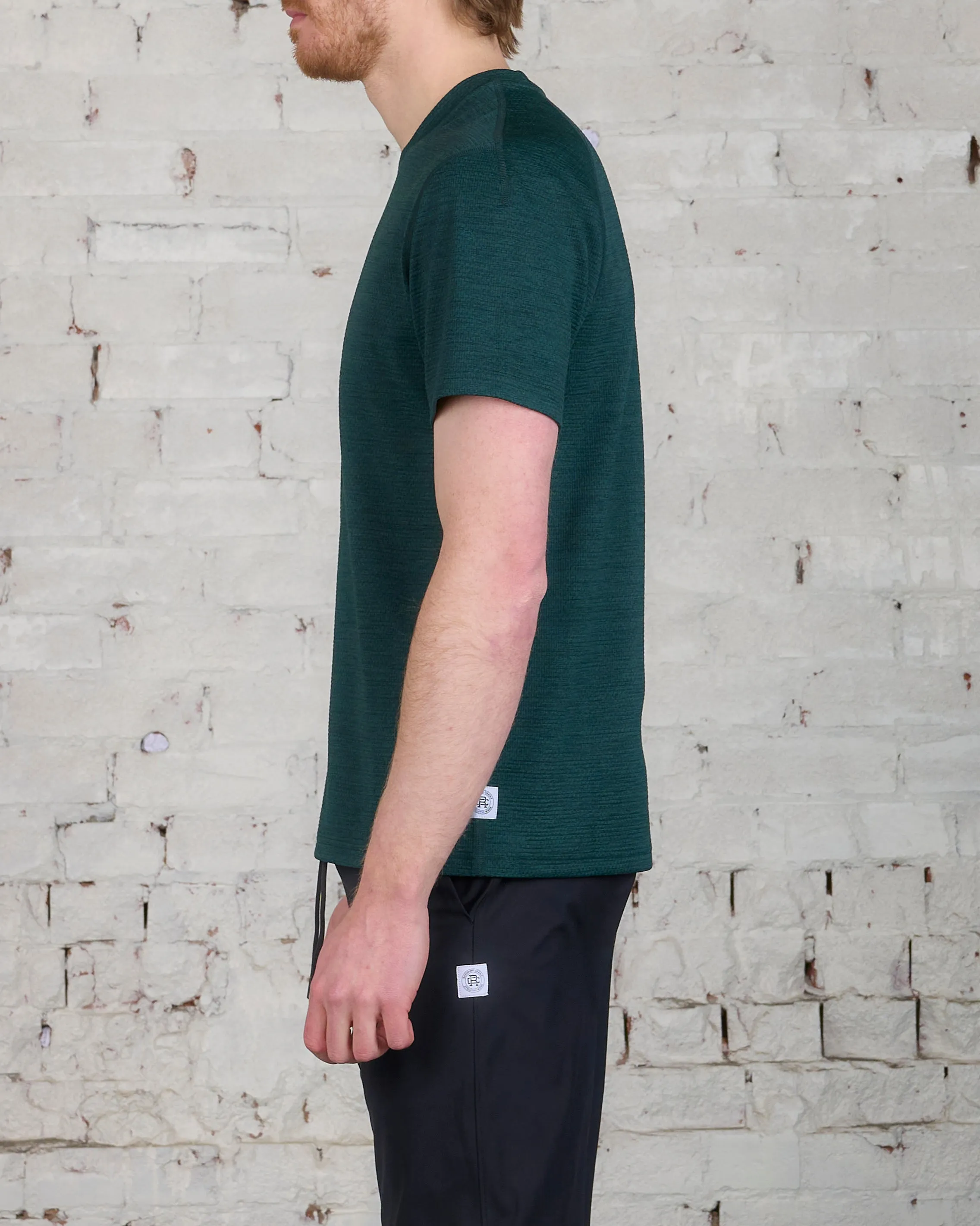 Reigning Champ Solo-Tex Mesh T-Shirt British Racing Green