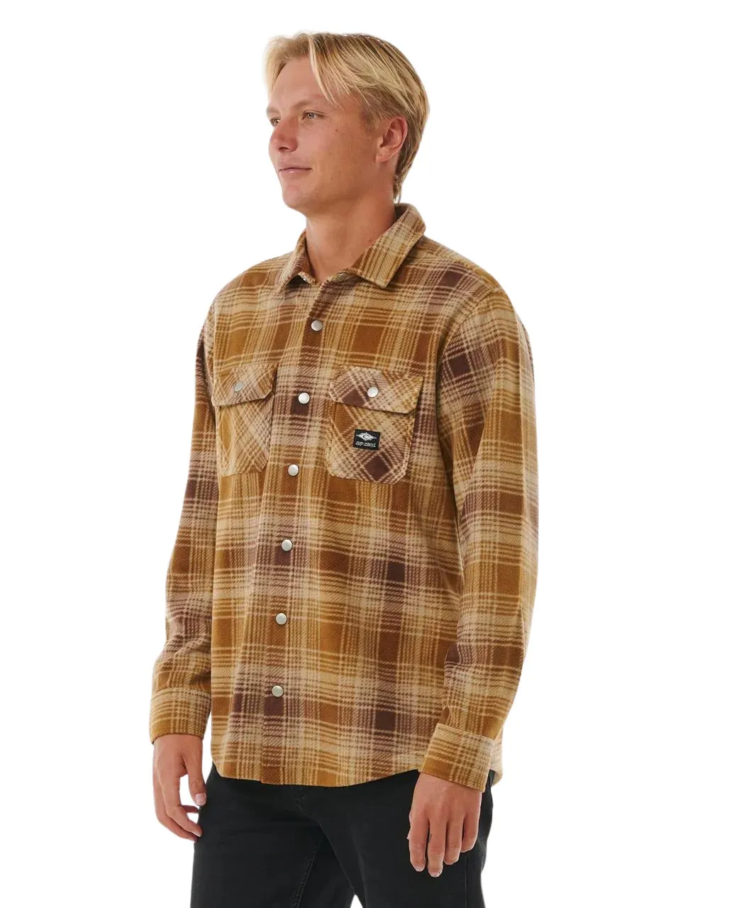 RIP CURL FUN TIMES POLAR FLEECE CHOCOLATE | CAMISA POLAR