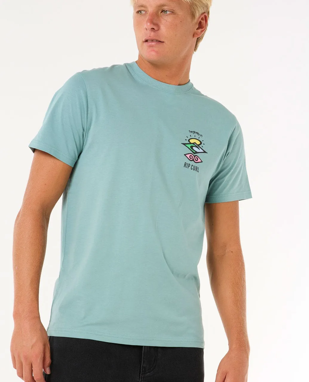 RIP CURL SEARCH ICON TEE | CAMISETA MANGA CORTA ALGODN ORGNICO