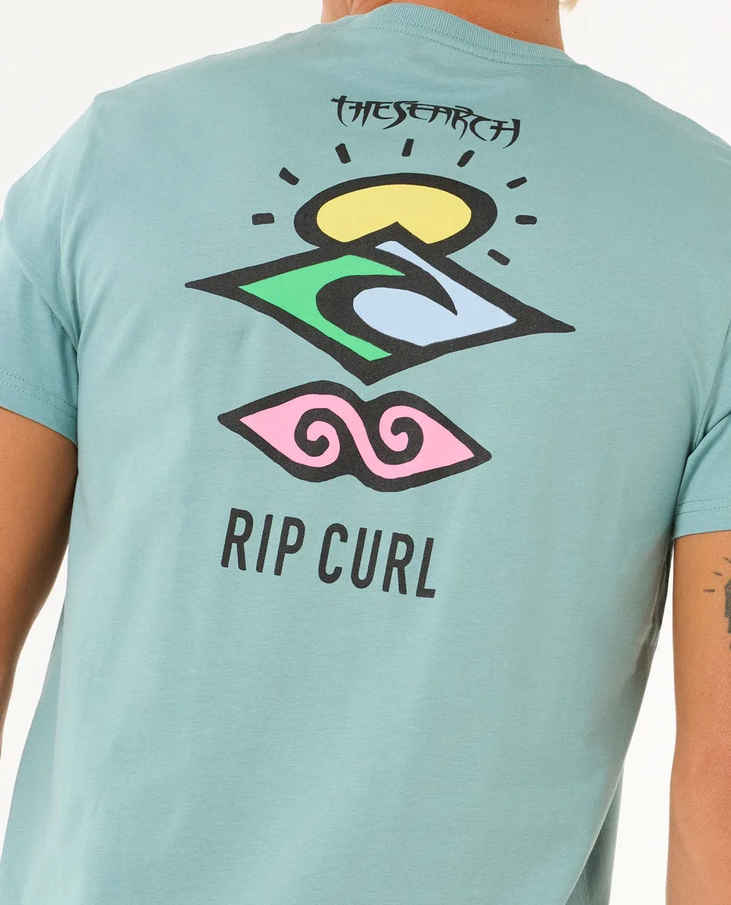 RIP CURL SEARCH ICON TEE | CAMISETA MANGA CORTA ALGODN ORGNICO