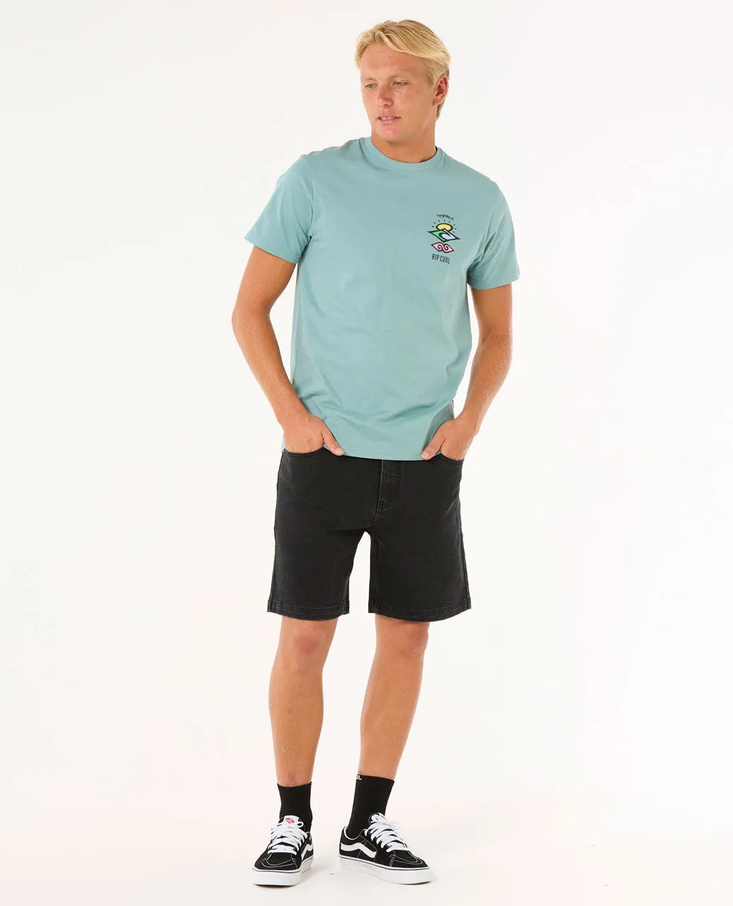 RIP CURL SEARCH ICON TEE | CAMISETA MANGA CORTA ALGODN ORGNICO