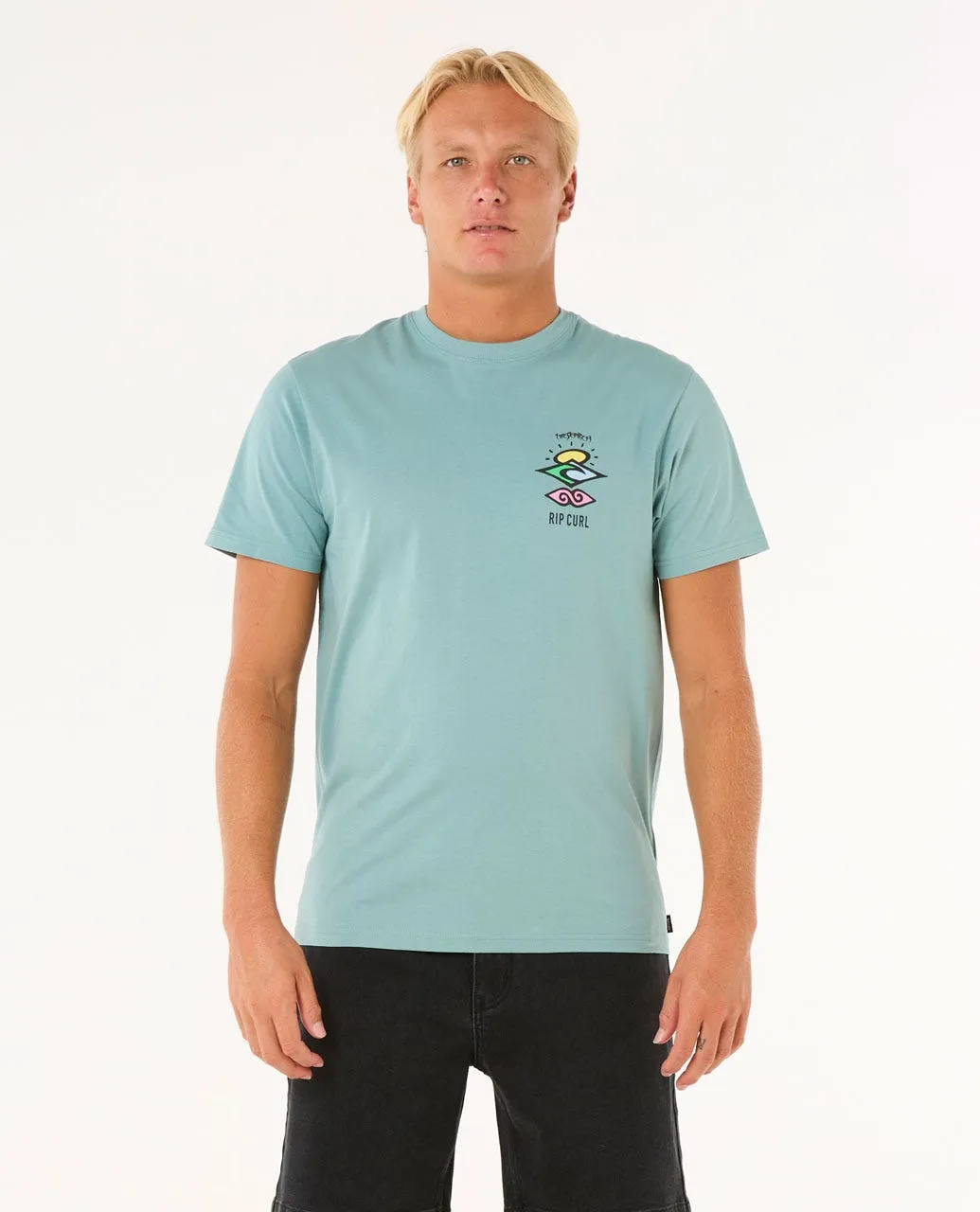 RIP CURL SEARCH ICON TEE | CAMISETA MANGA CORTA ALGODN ORGNICO