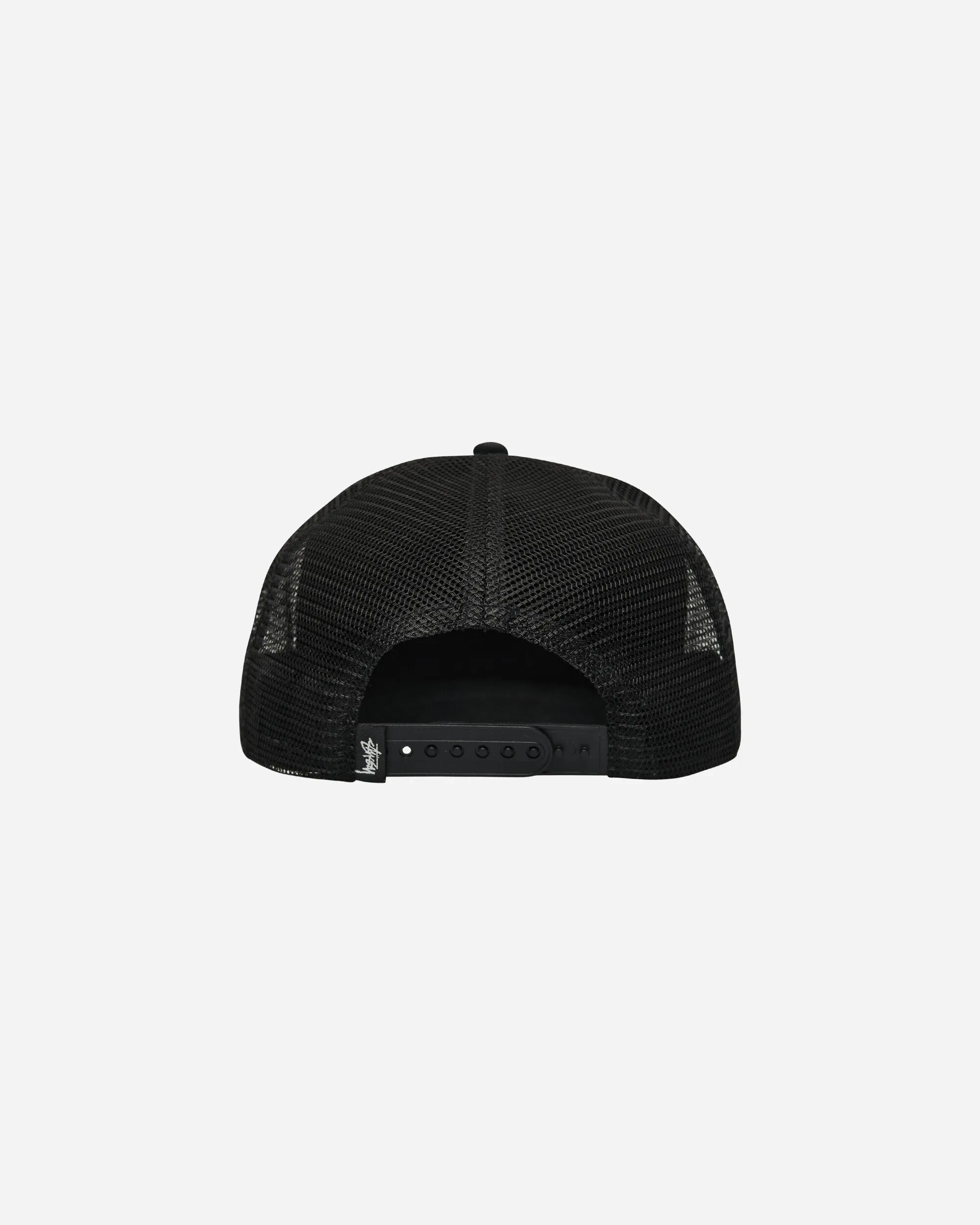 S Crown Trucker Cap Shadow Black