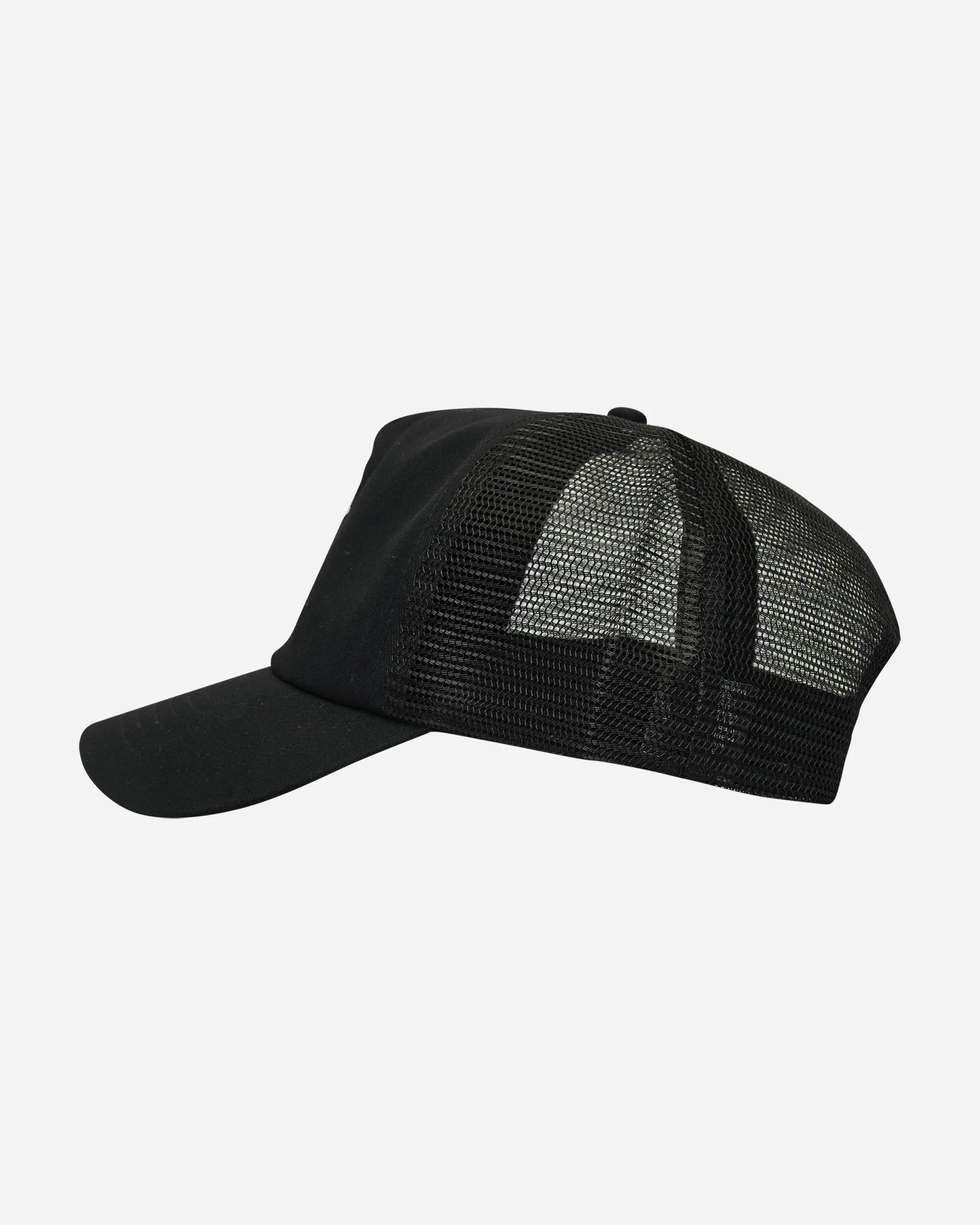 S Crown Trucker Cap Shadow Black