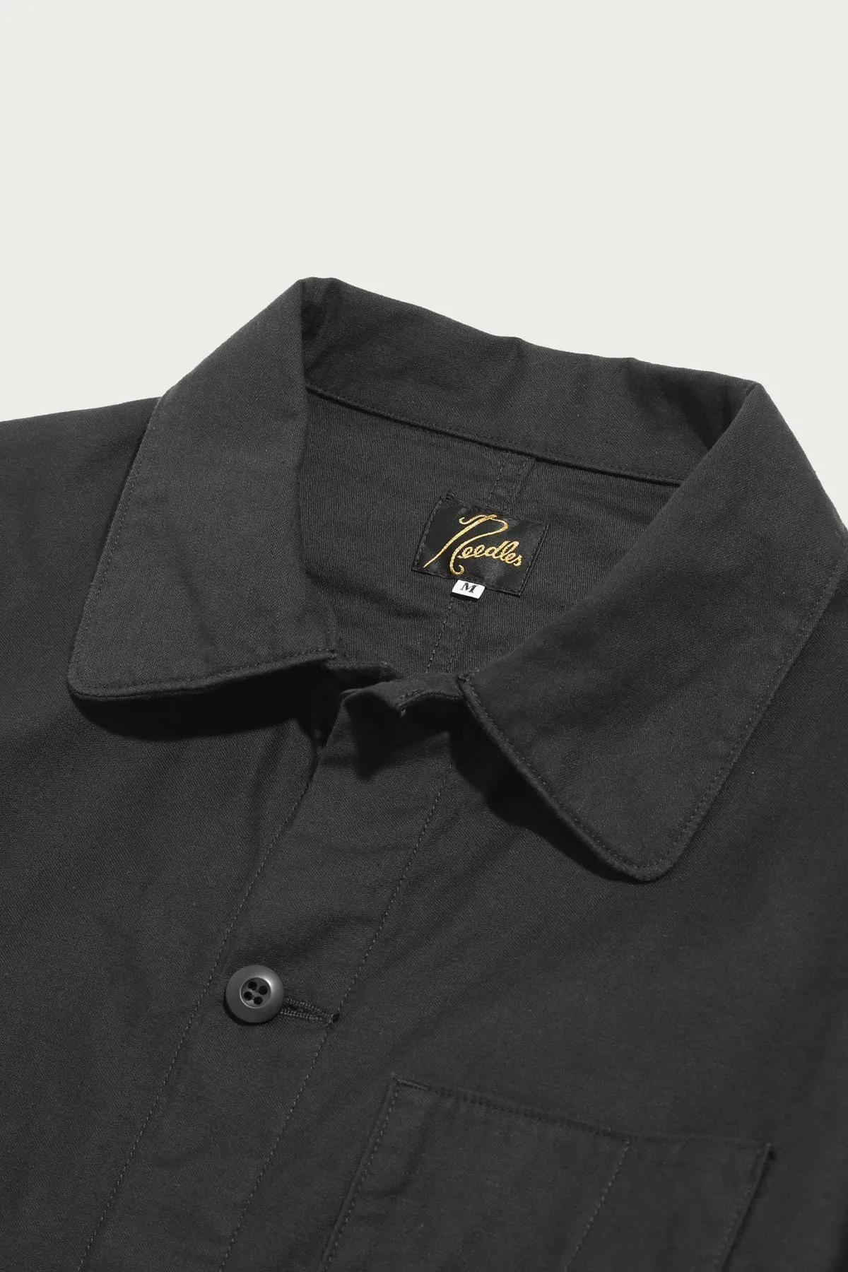 Sateen D.N. Coverall - Black