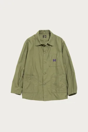 Sateen D.N. Coverall - Olive