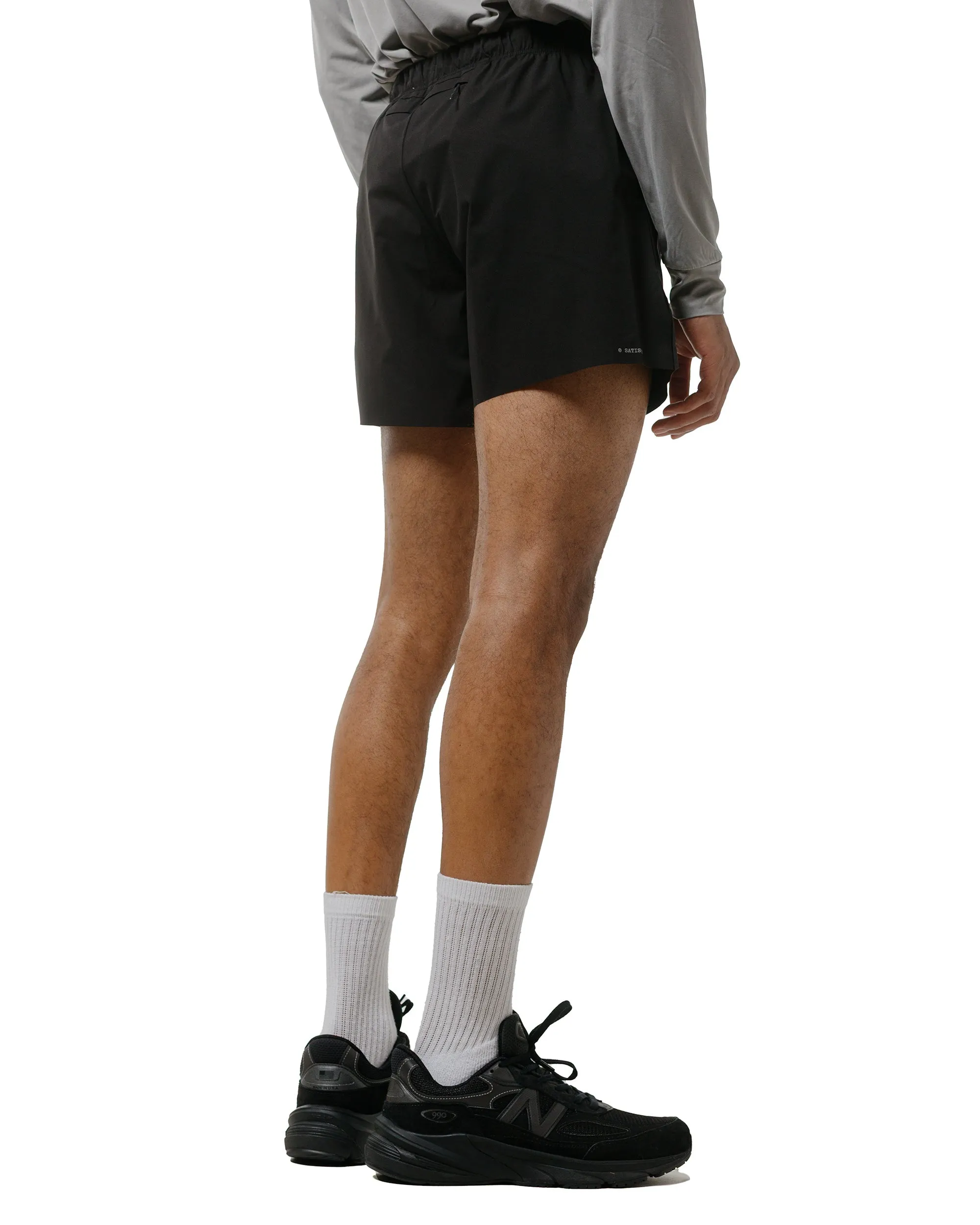 SATISFY PeaceShell 5 Unlined Shorts Black