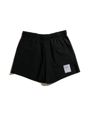 SATISFY PeaceShell 5 Unlined Shorts Black