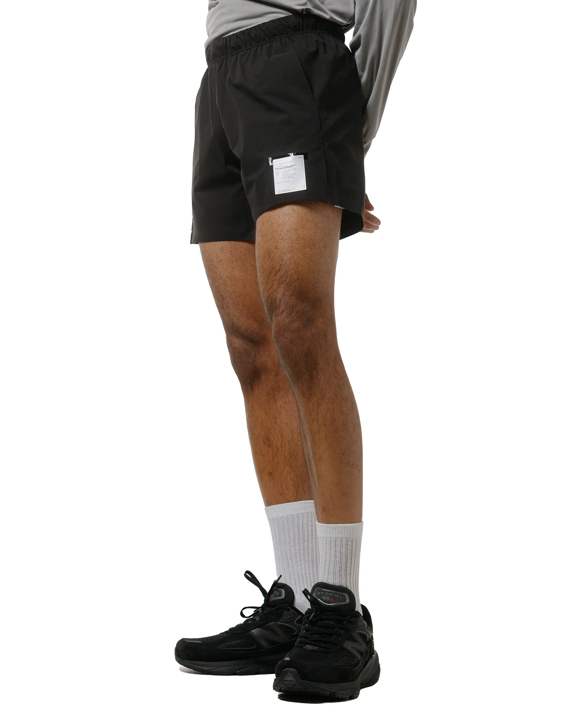 SATISFY PeaceShell 5 Unlined Shorts Black