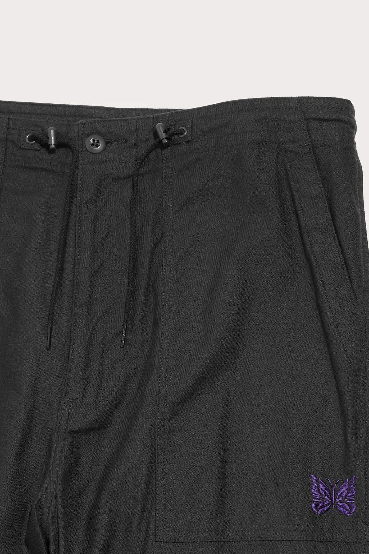 String Fatigue Pant - Black