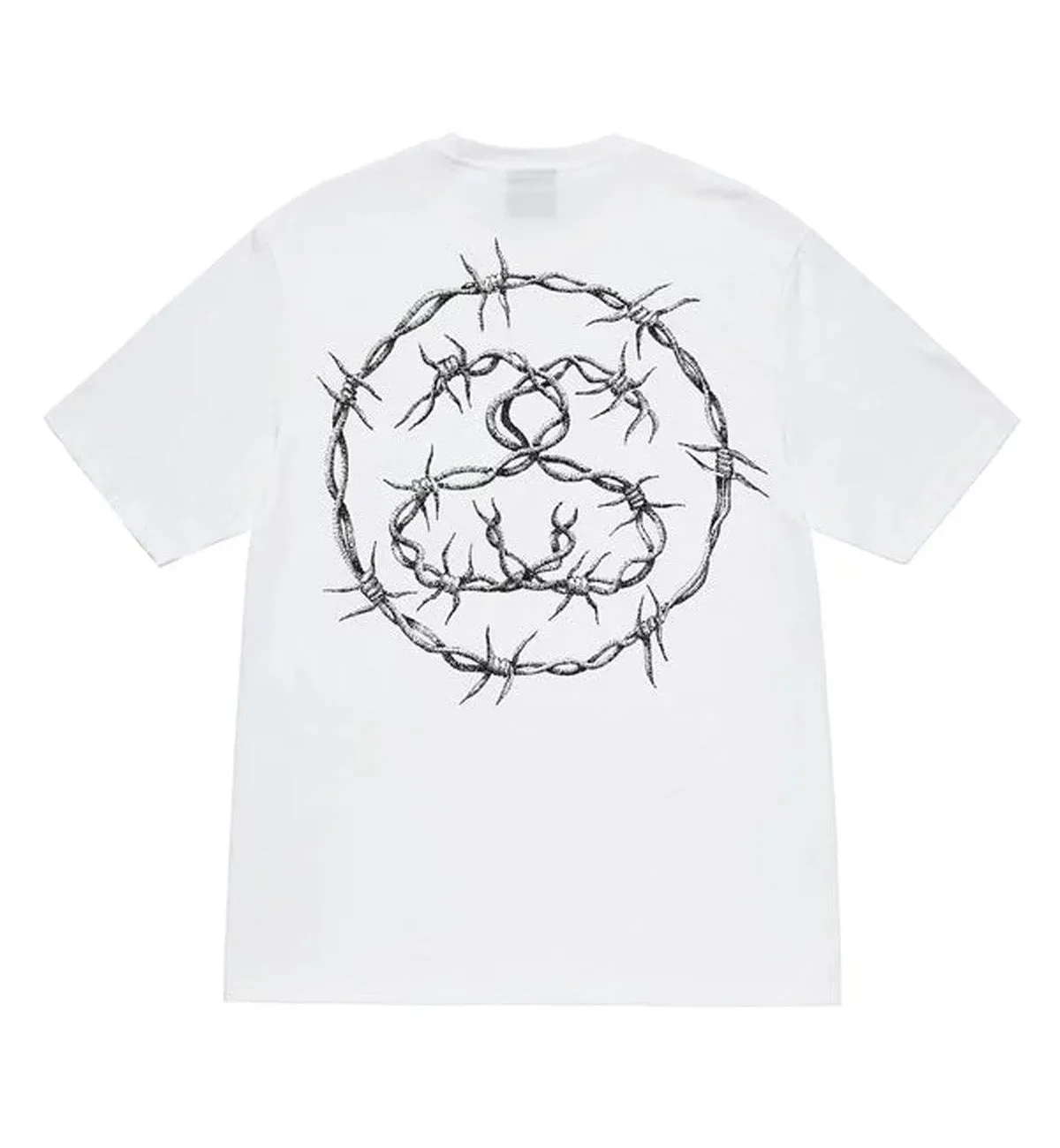 Stussy Barb Tee (White)