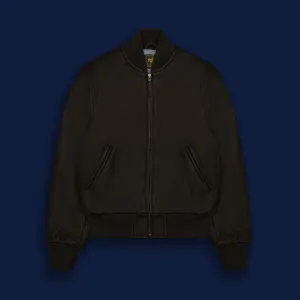 THE ASHBURY - Dark Brown Leather Contemporary Fit