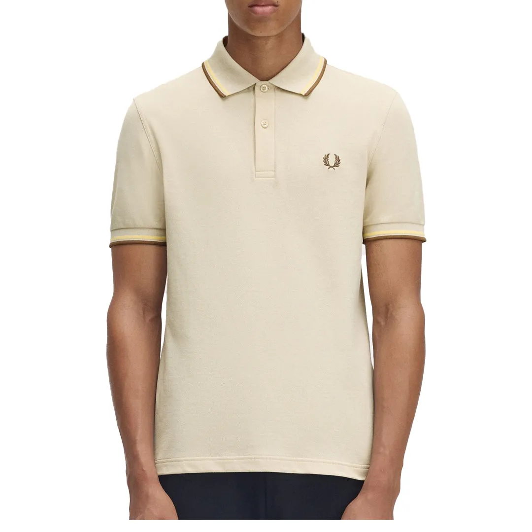 TWIN TIPPED SHIRT OATMEAL/ CHAMPION'S GOLD