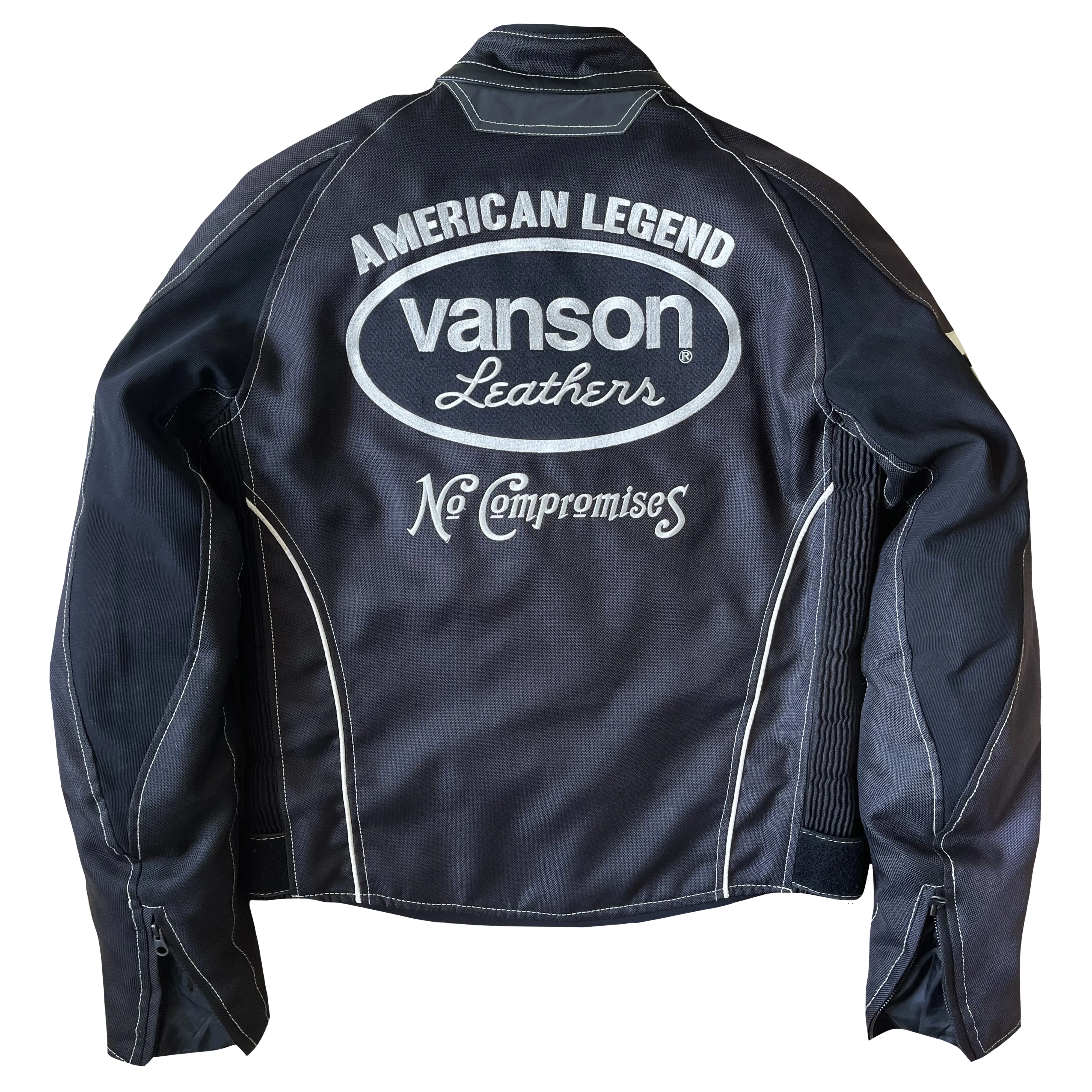 Vanson Leathers Motorcycle Mesh Racing Jacket - M
