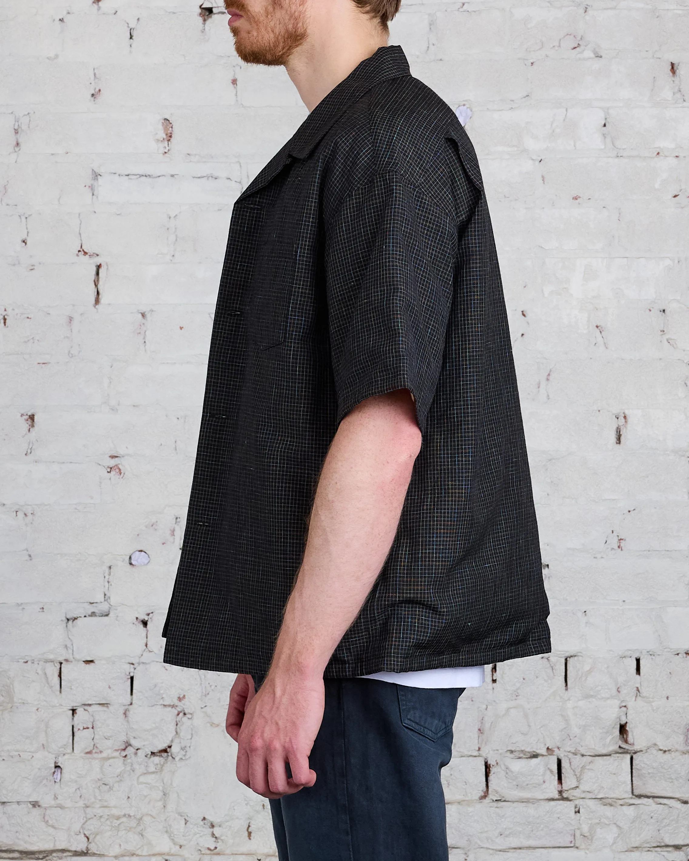 visvim I.C.T. Wallis Down Button Shirt Black