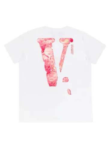 Vlone Friends Sakura Logo T-shirt SS23 (White)