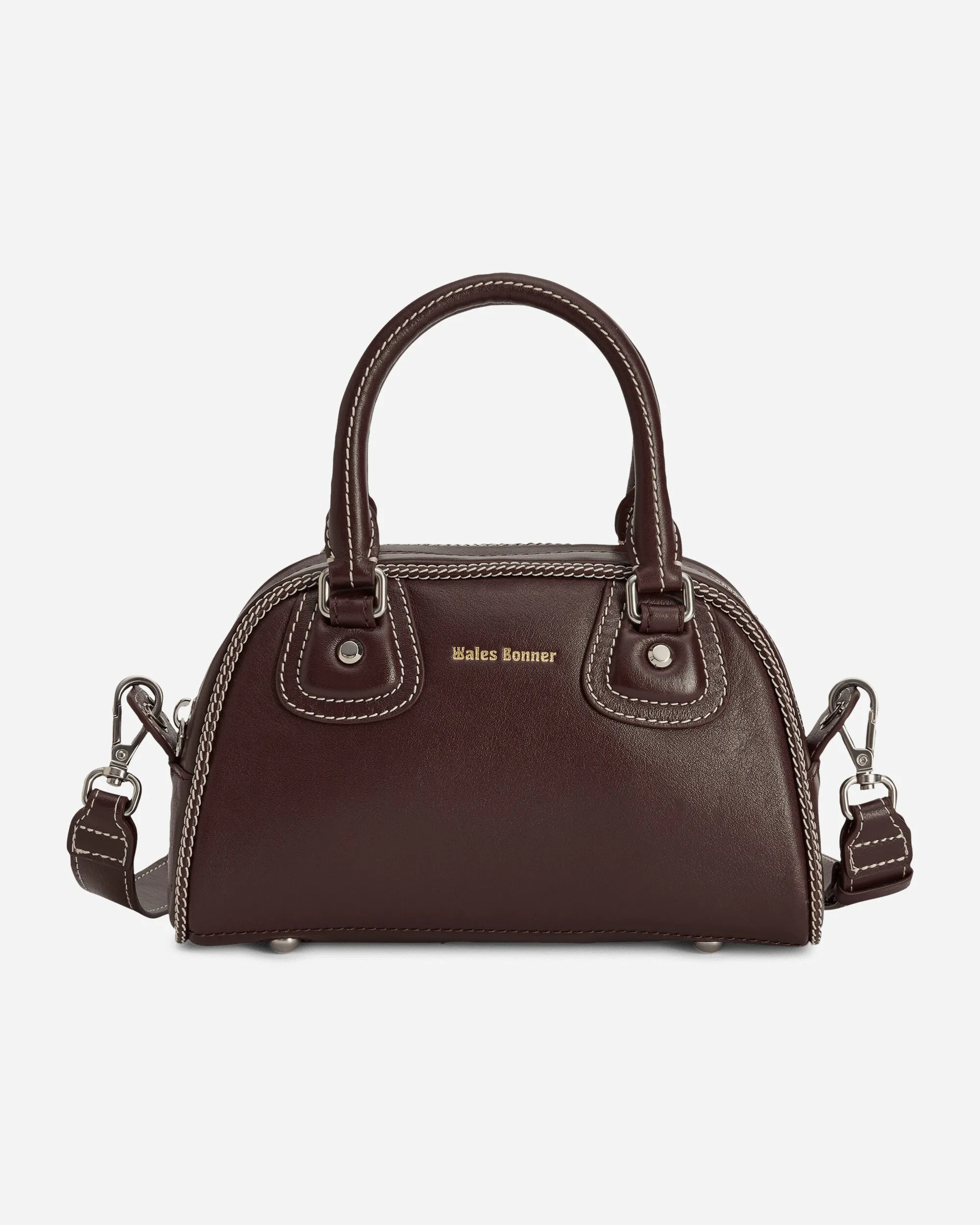 Wales Bonner Bowling Small Bag Night Red