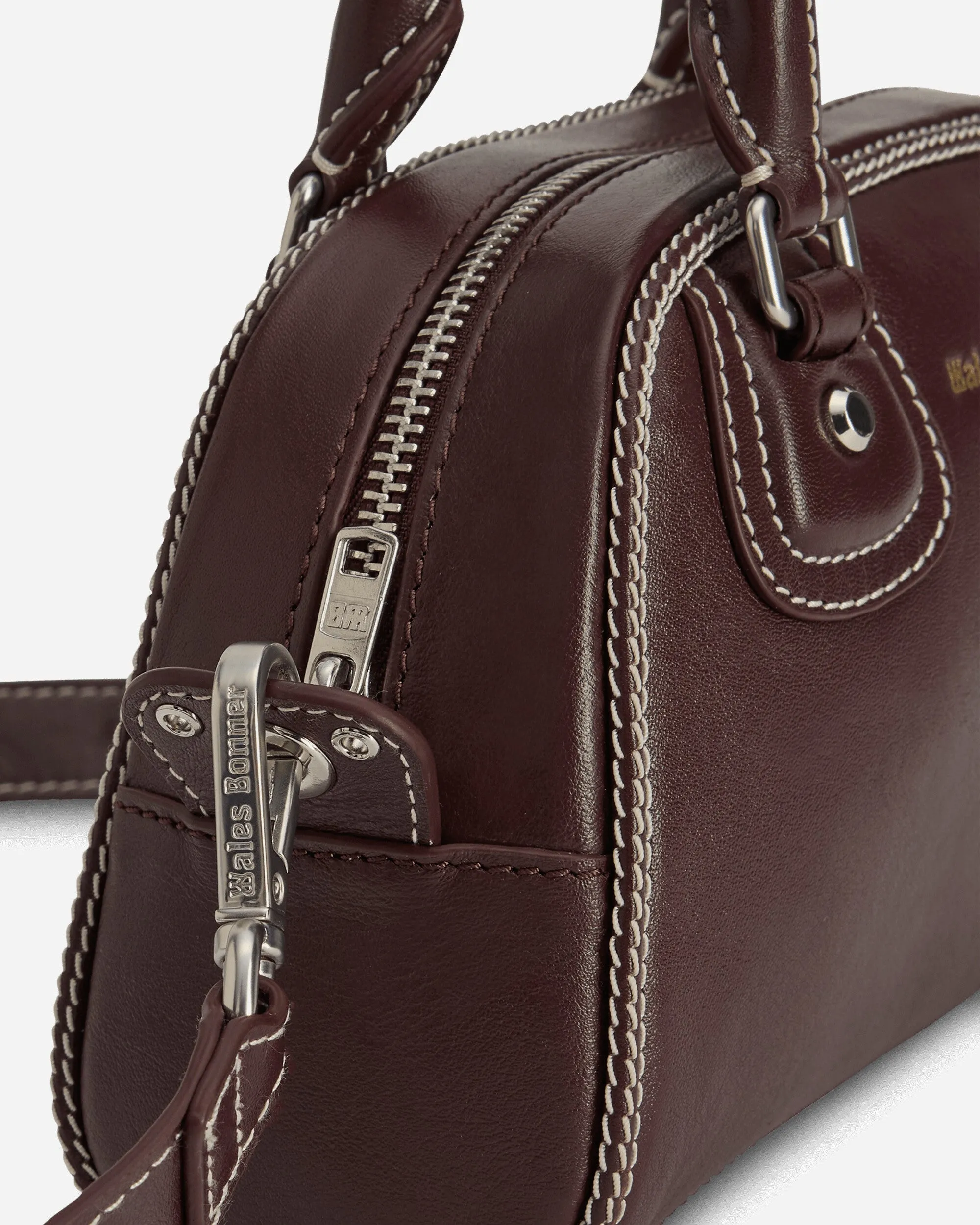 Wales Bonner Bowling Small Bag Night Red