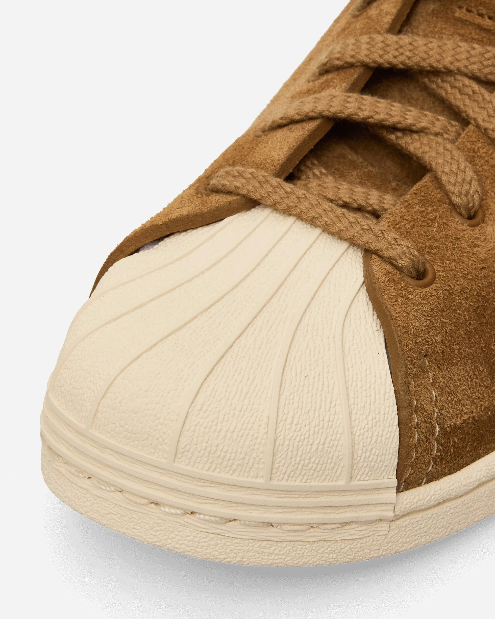 Wales Bonner Superstar High Sneakers Brown / Wonder White