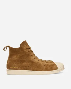 Wales Bonner Superstar High Sneakers Brown / Wonder White