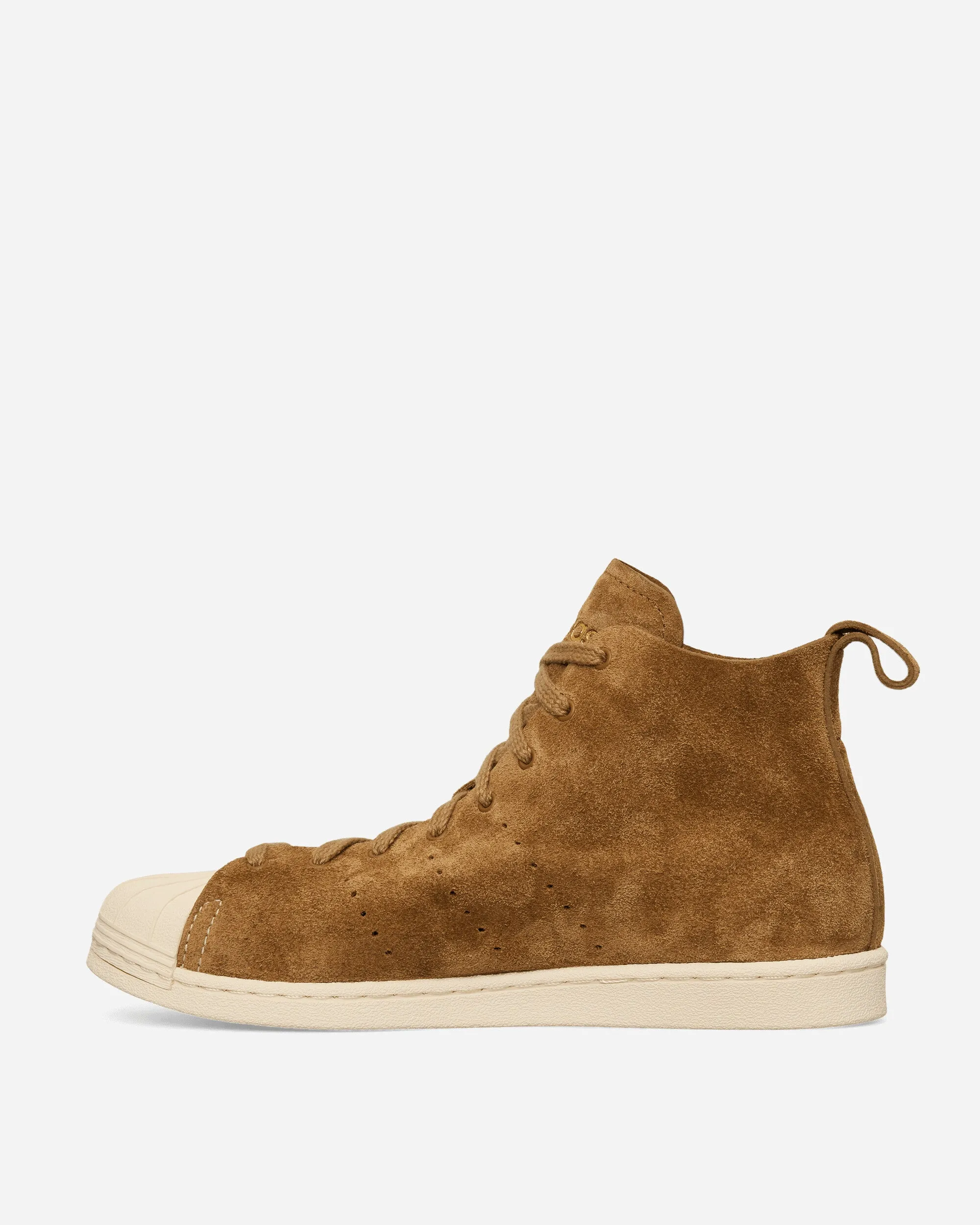 Wales Bonner Superstar High Sneakers Brown / Wonder White