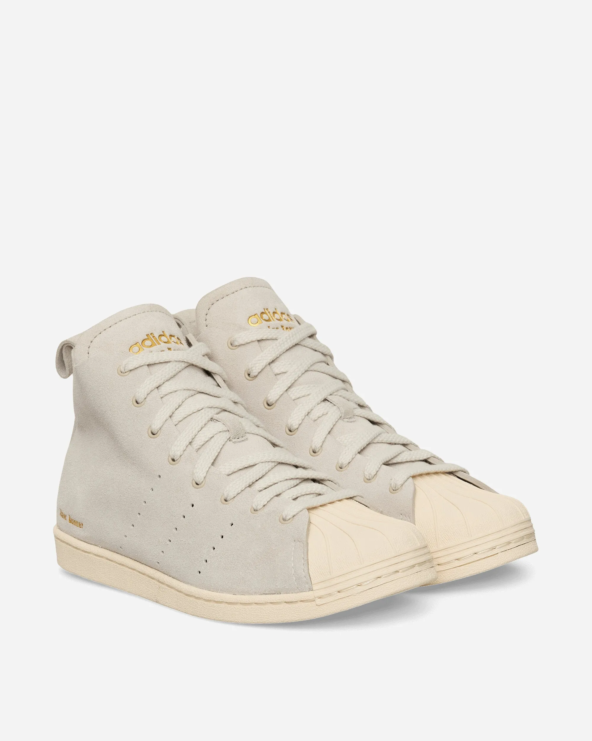 Wales Bonner Superstar High Sneakers Mist Stone / Wonder White