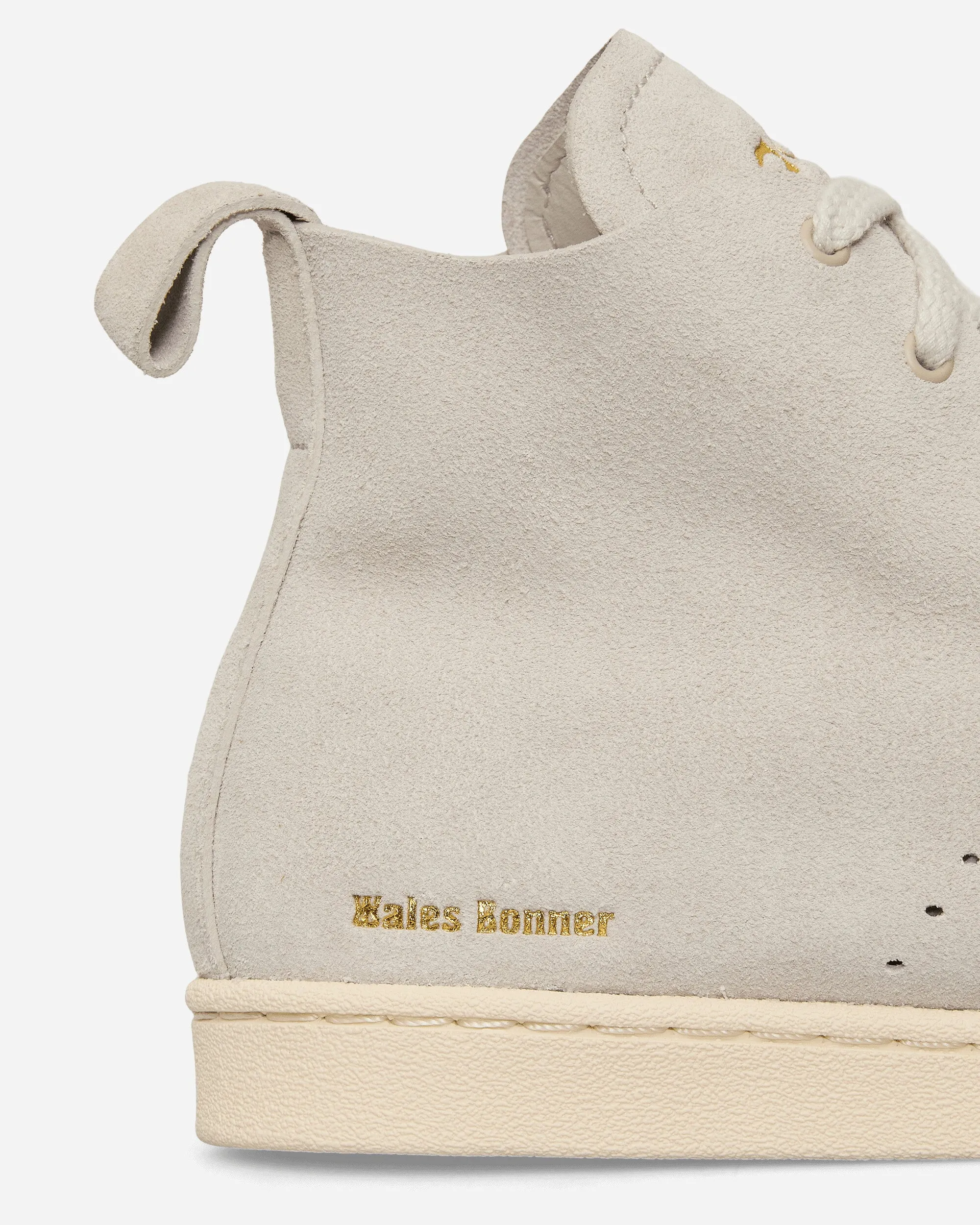 Wales Bonner Superstar High Sneakers Mist Stone / Wonder White