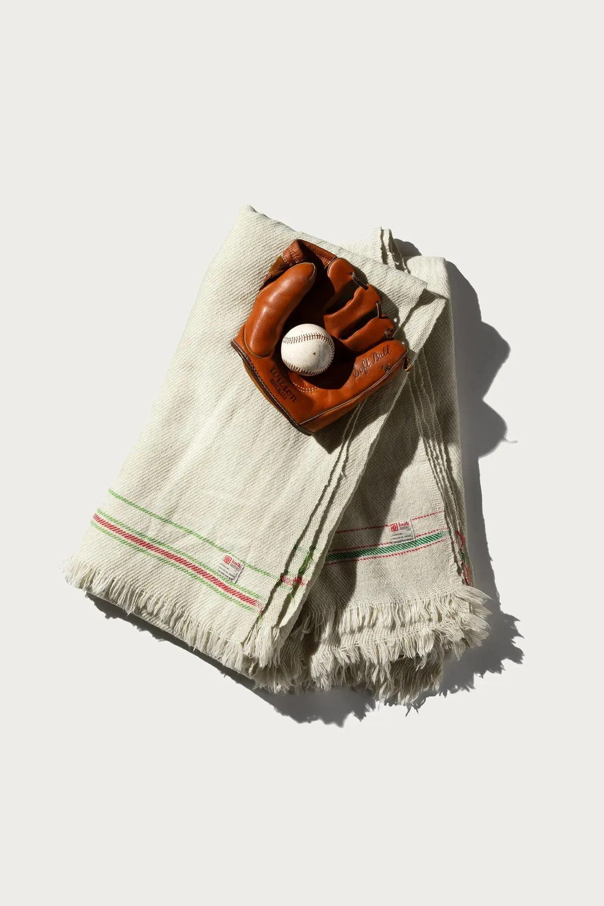 Wool Mix Ivory Blanket