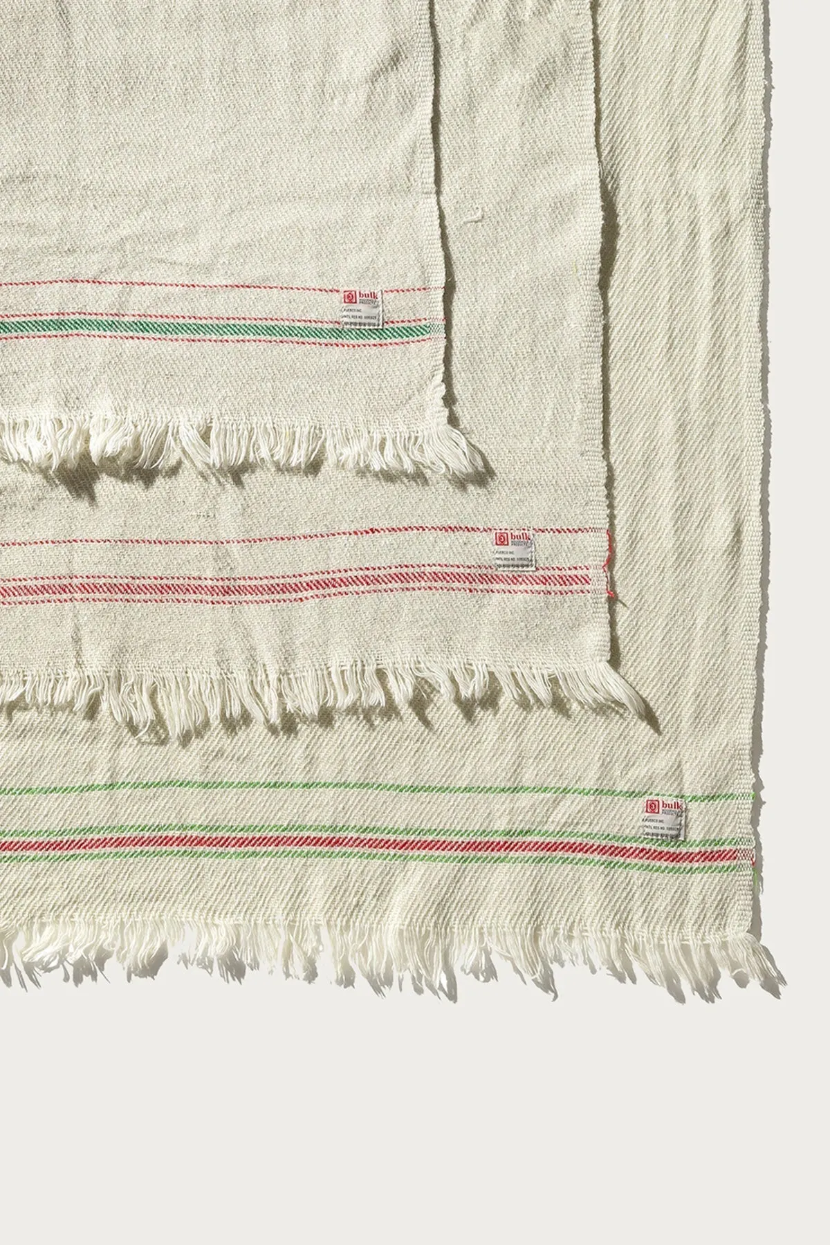 Wool Mix Ivory Blanket