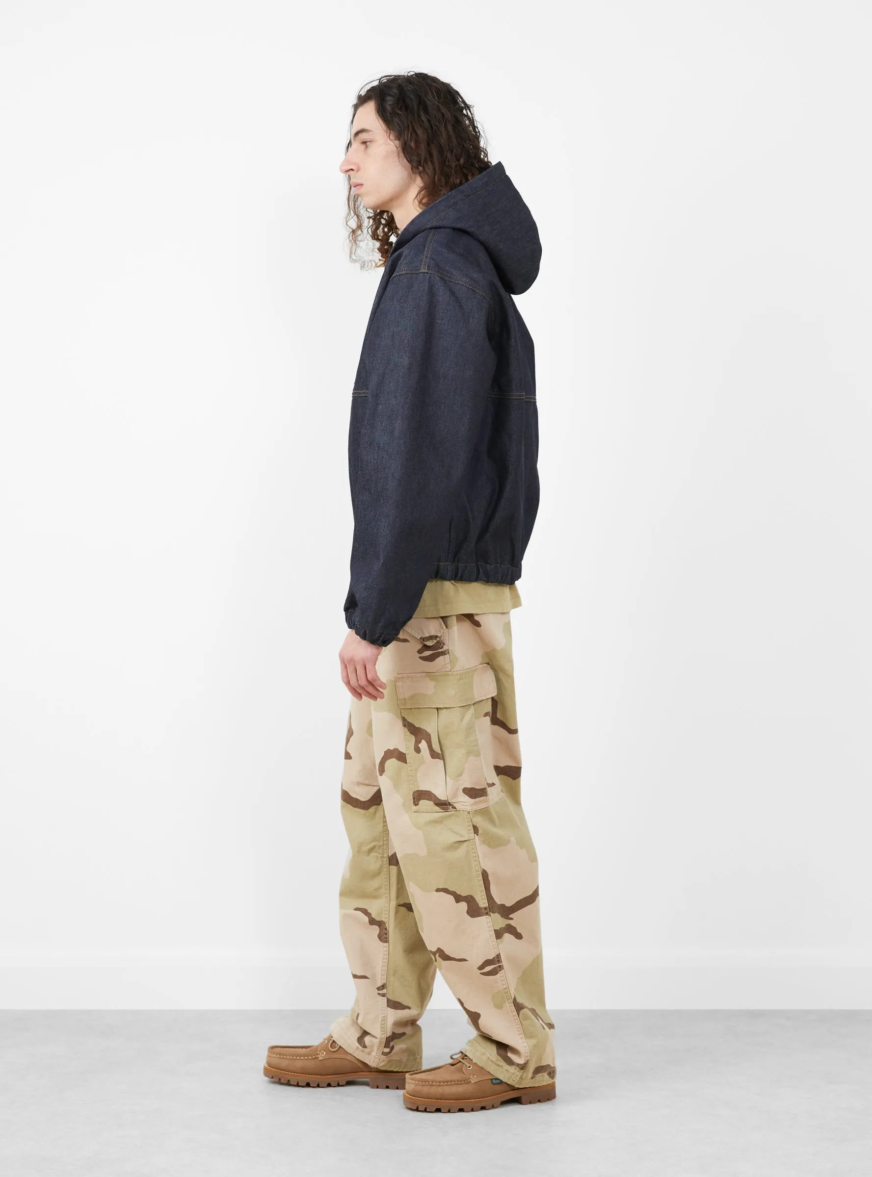 Work Jacket Denim Raw Indigo
