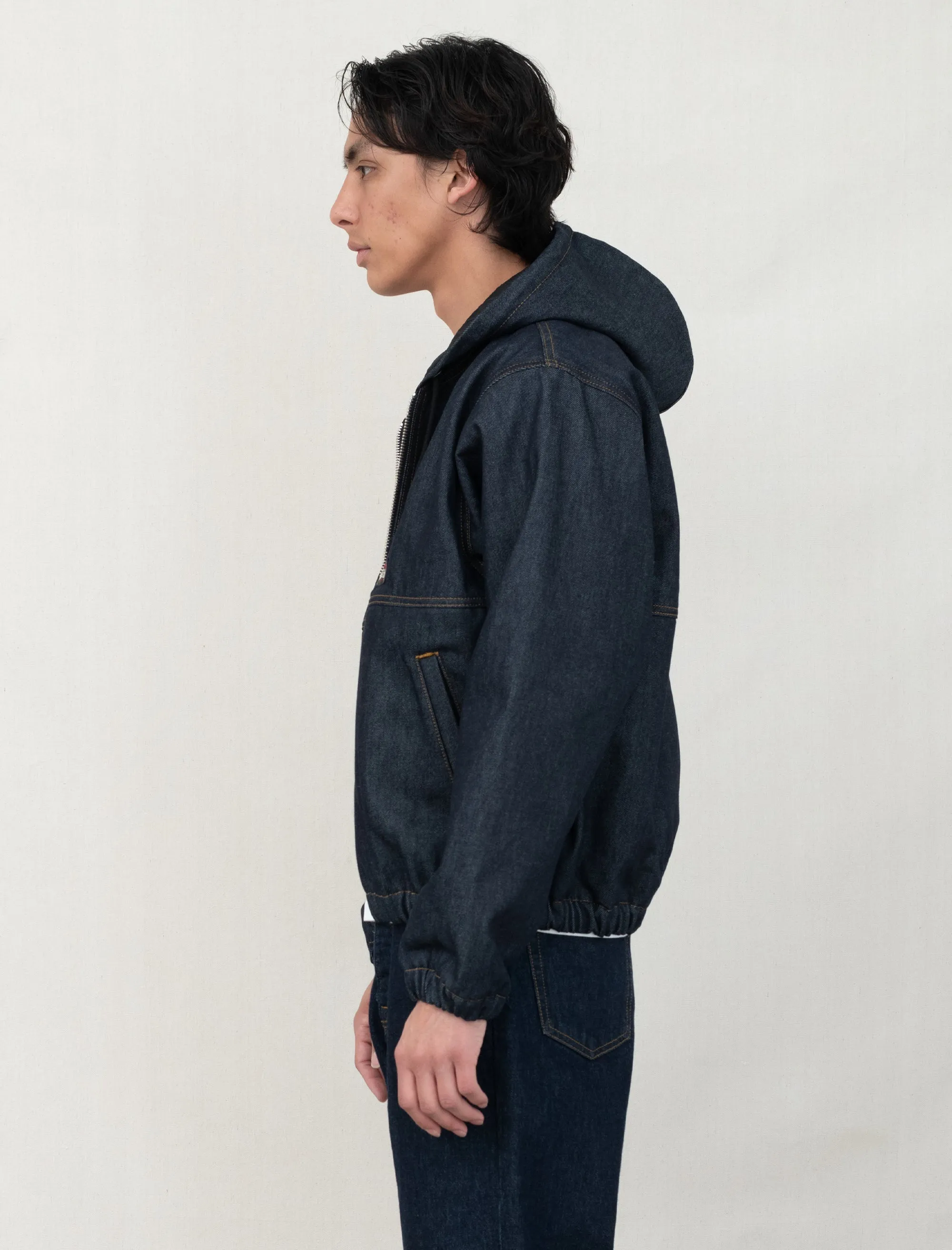 Work Jacket Denim (Raw Indigo)