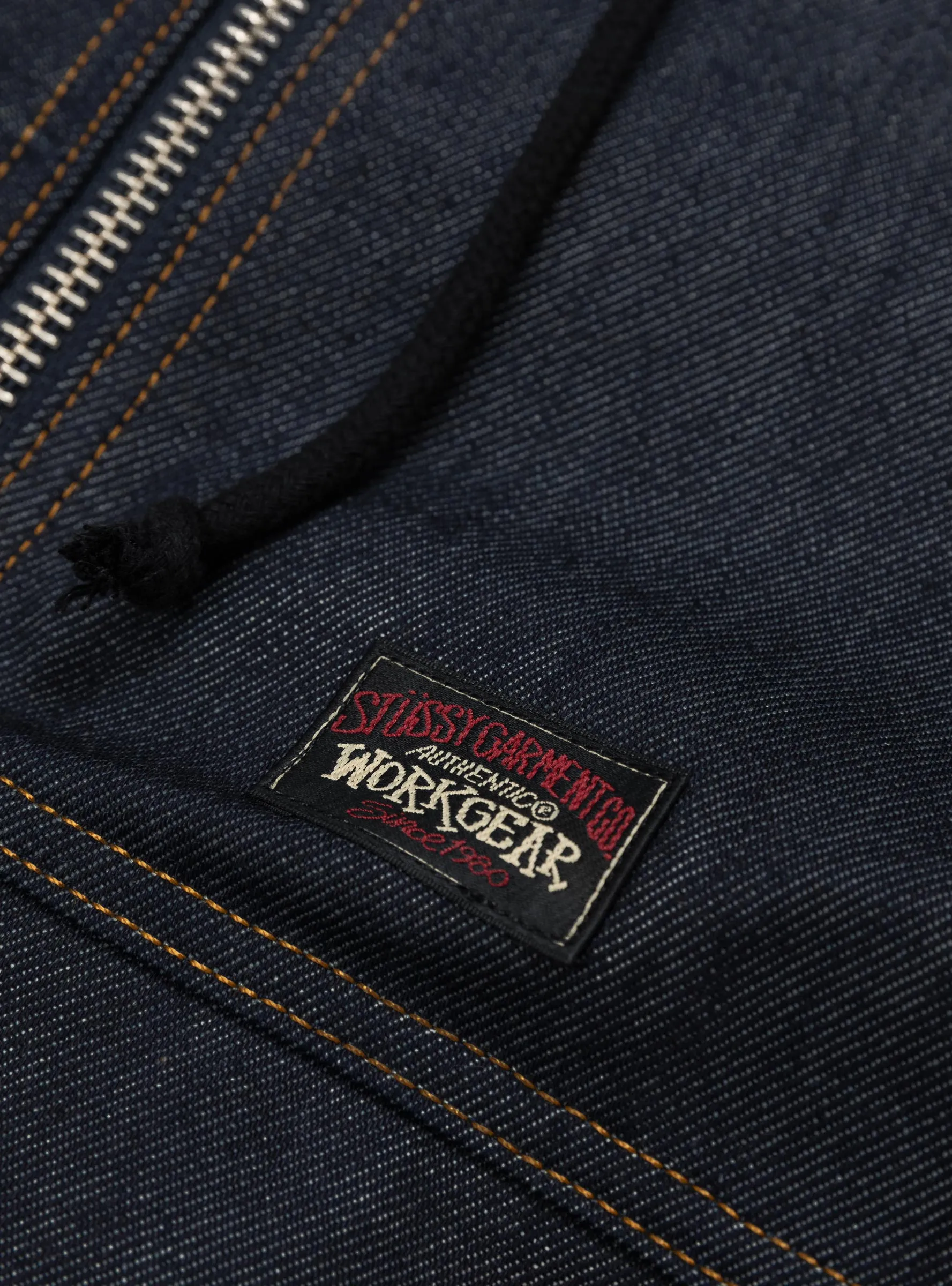 Work Jacket Denim Raw Indigo