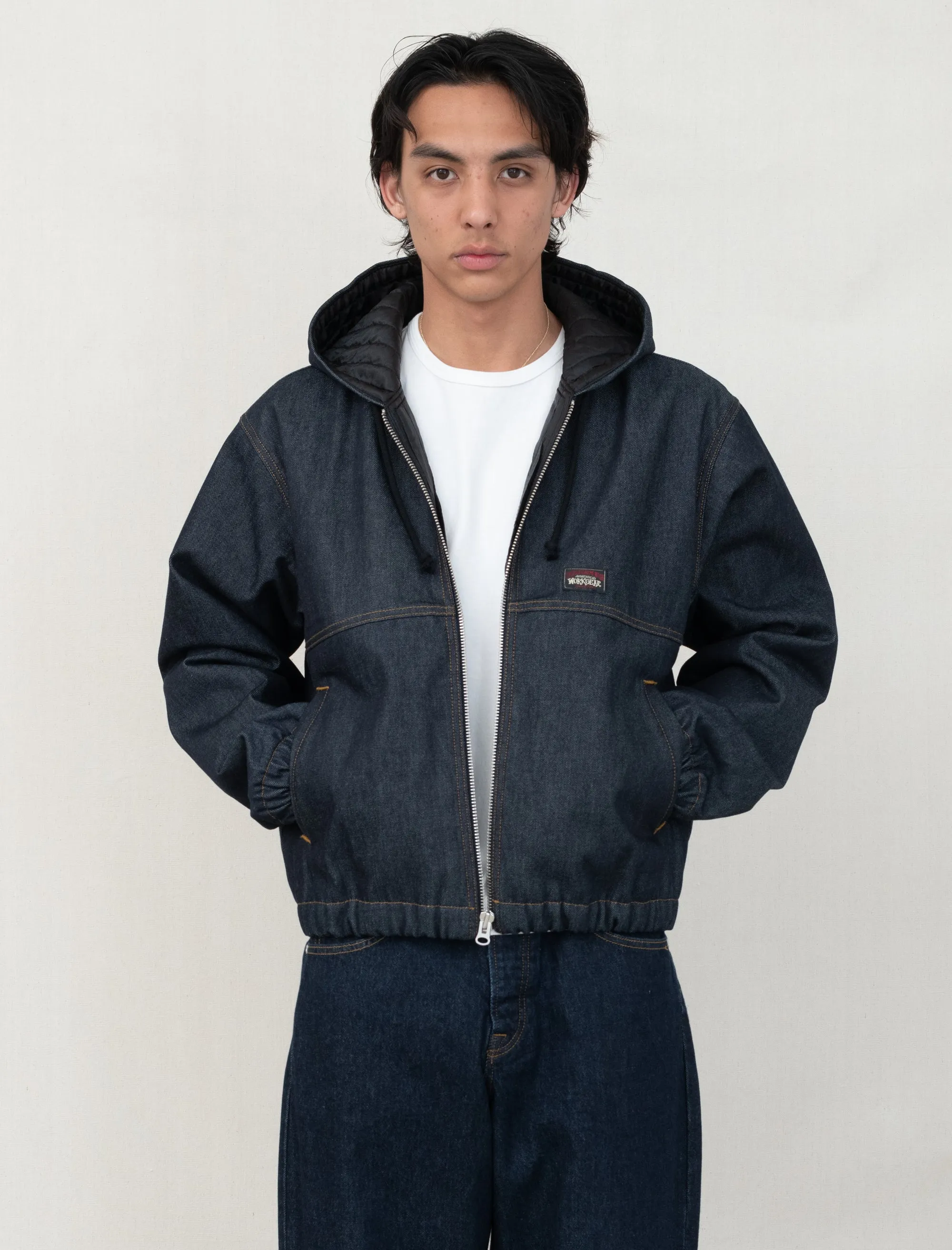 Work Jacket Denim (Raw Indigo)