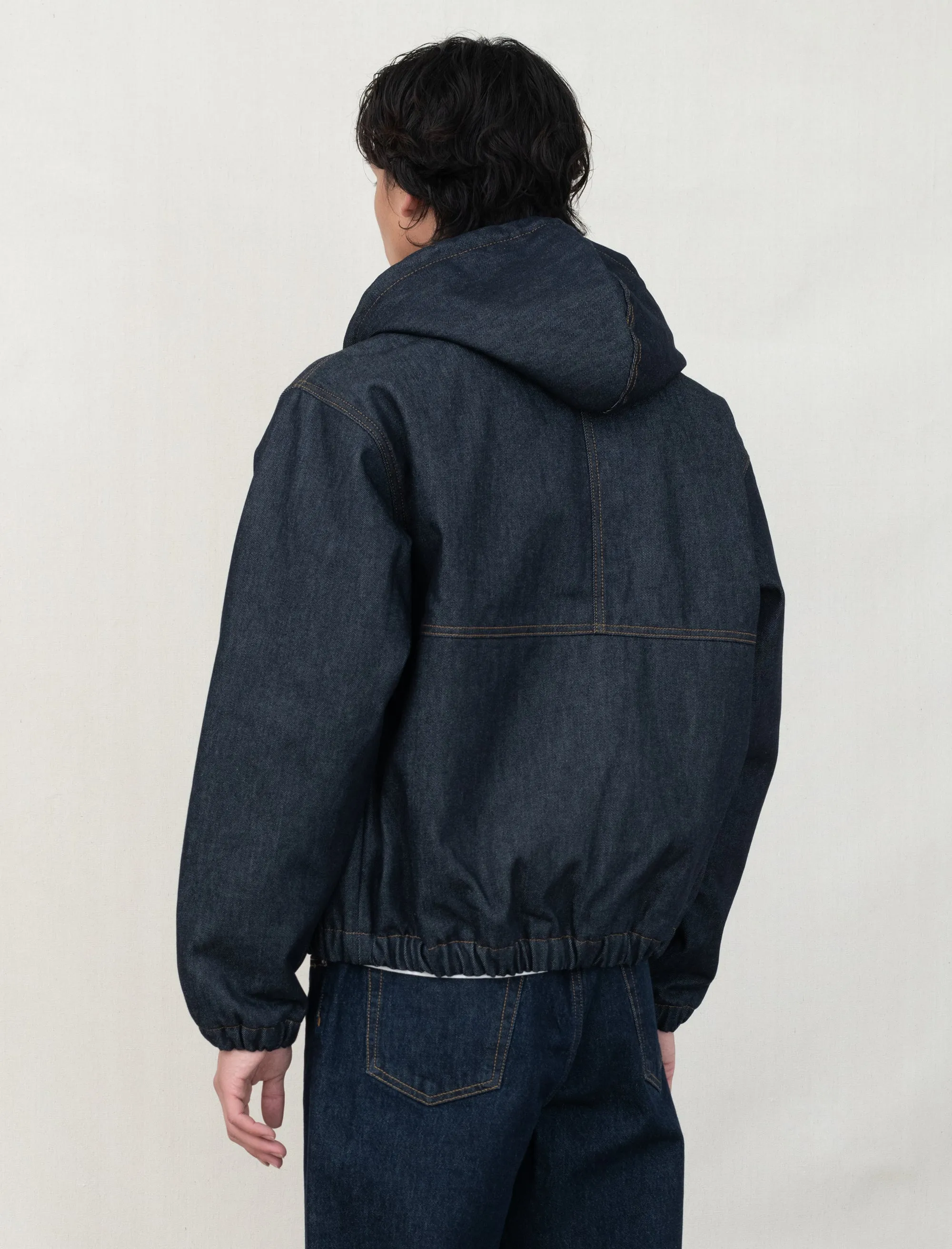 Work Jacket Denim (Raw Indigo)