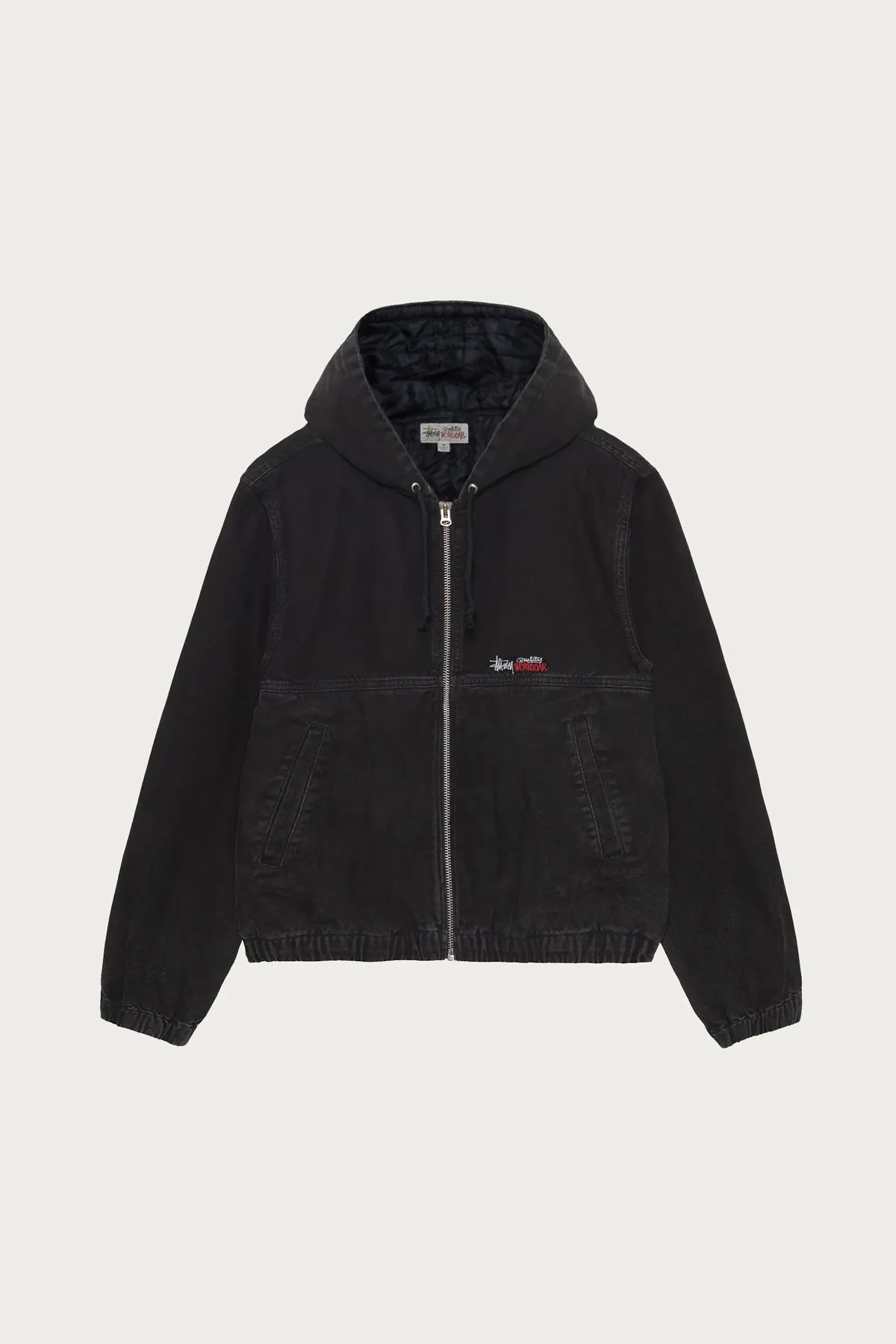 Work Jacket Insulated Canvas - Black