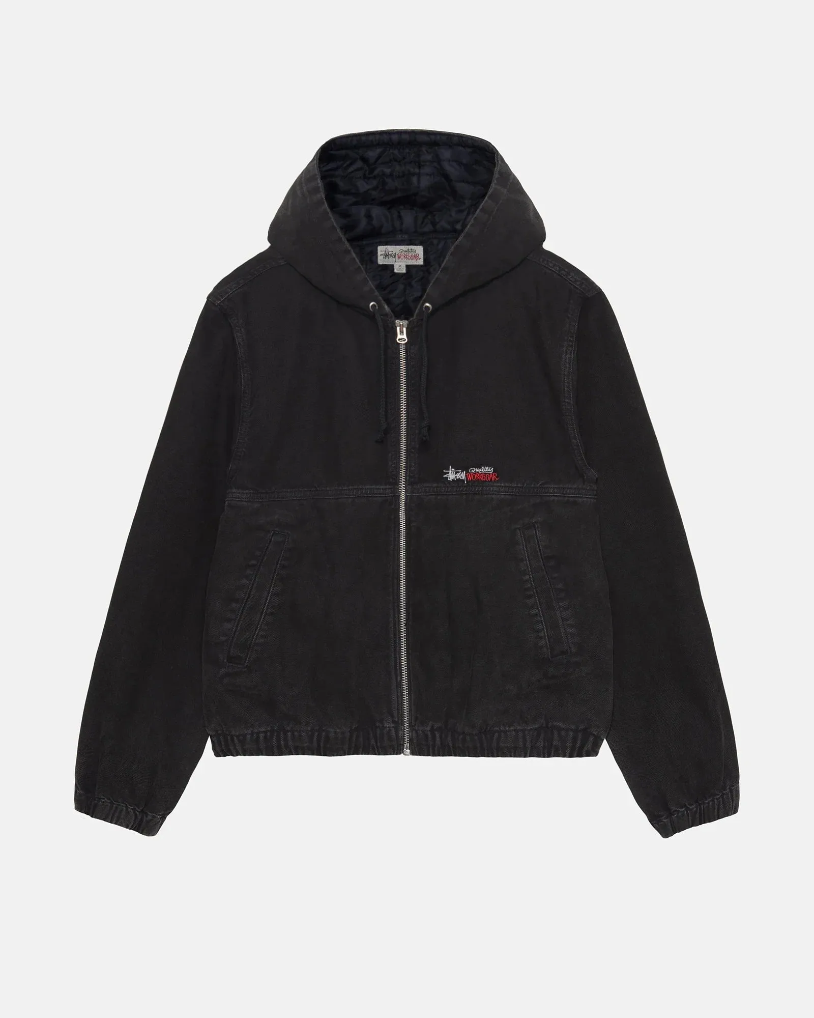 Work Jacket Insulated Canvas - Black